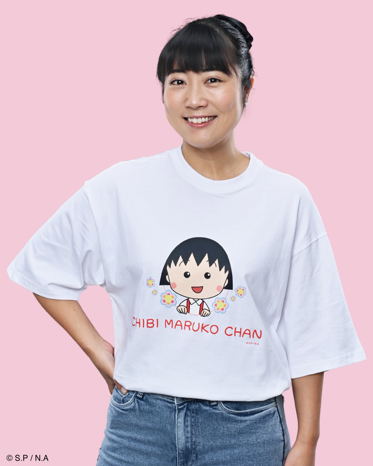 Chibi Maruko-chan Oversized T-Shirt – India Exclusive