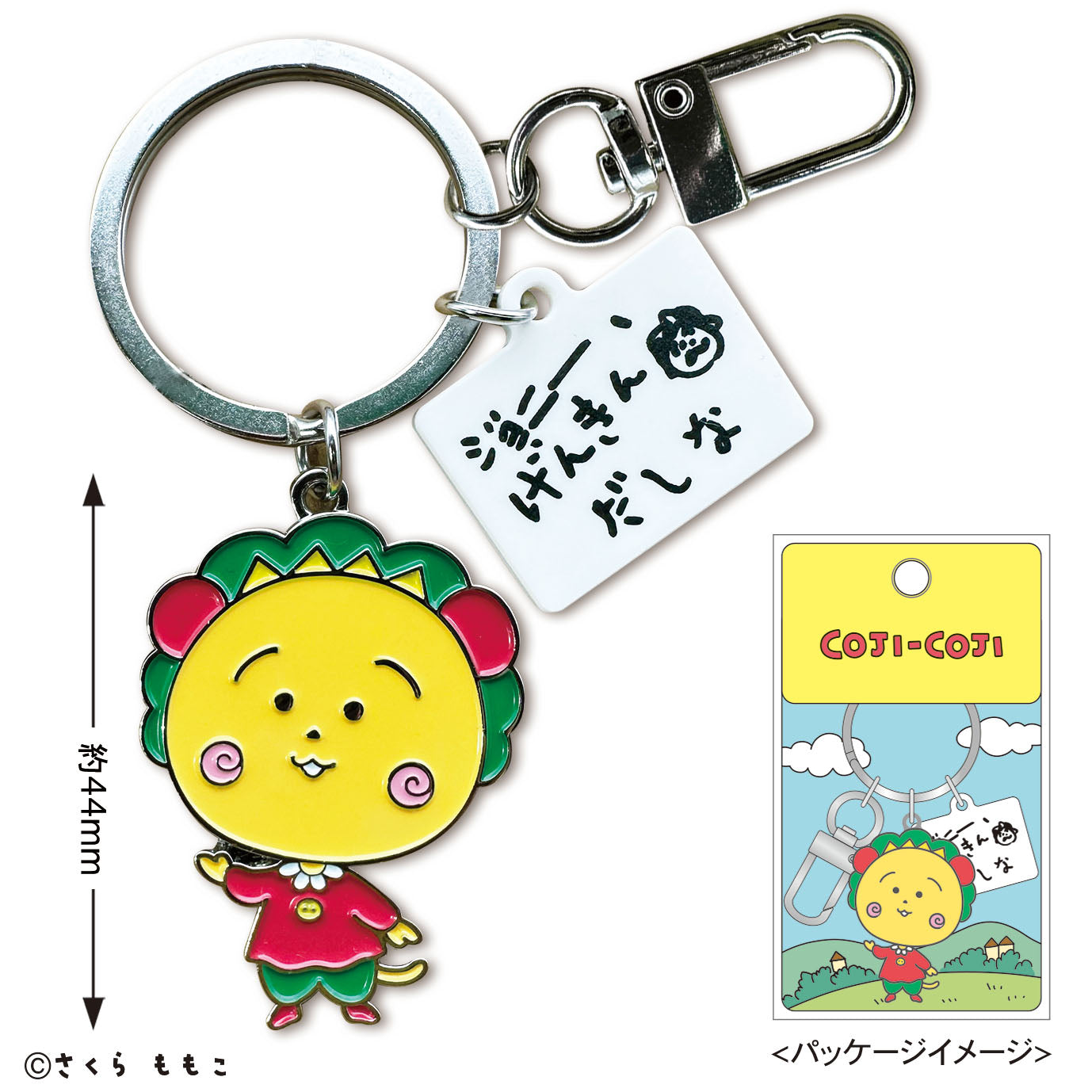 Coji Coji Metal key holder/charm