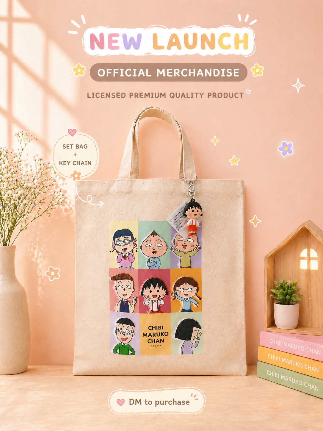 Chibimaruko chan Tote bag