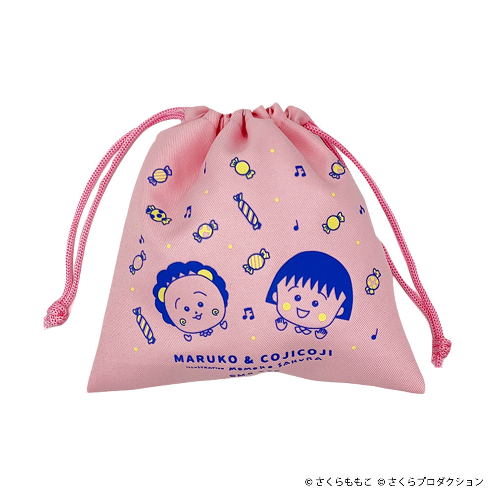 Coji Coji & Chibimaruko chan drwastring bag