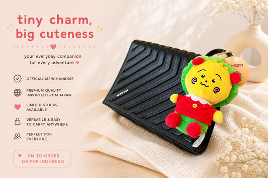 Coji-Coji Squishy Plush Mascot Keychain